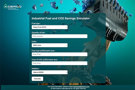 Industrial Fuel and CO2 Savings Simulator