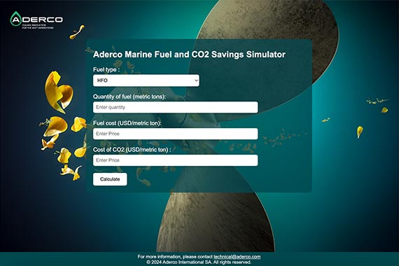 Marine Fuel and CO2 Savings Simulator